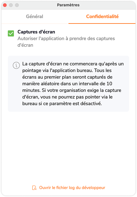 Capture d'écran